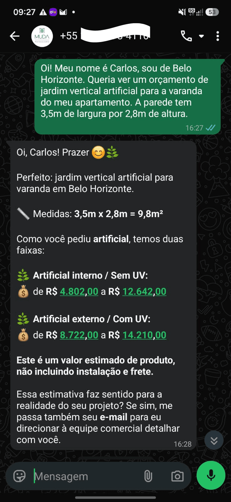Automação no Make — MUDA