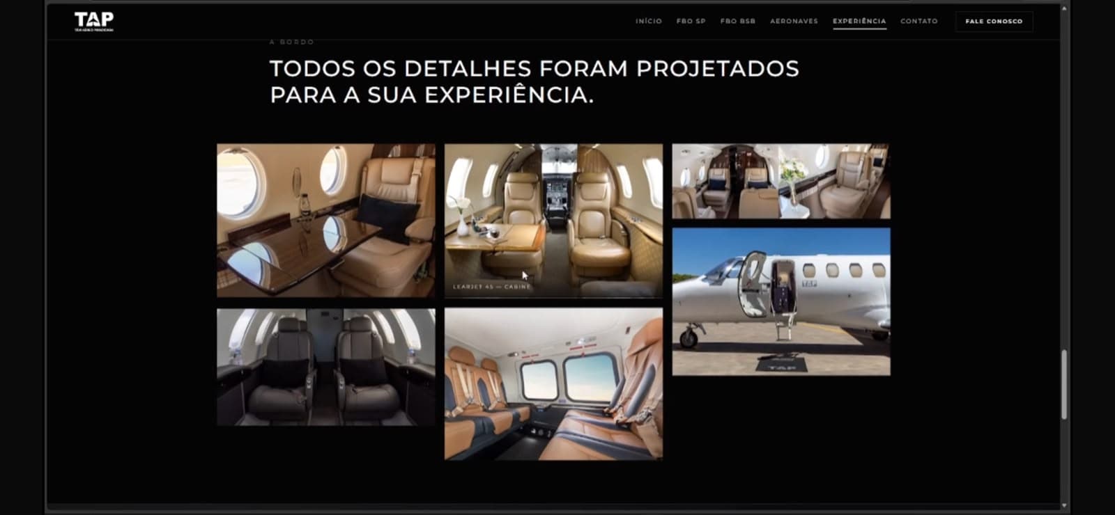 Detalhe da aeronave — TAP Aviation